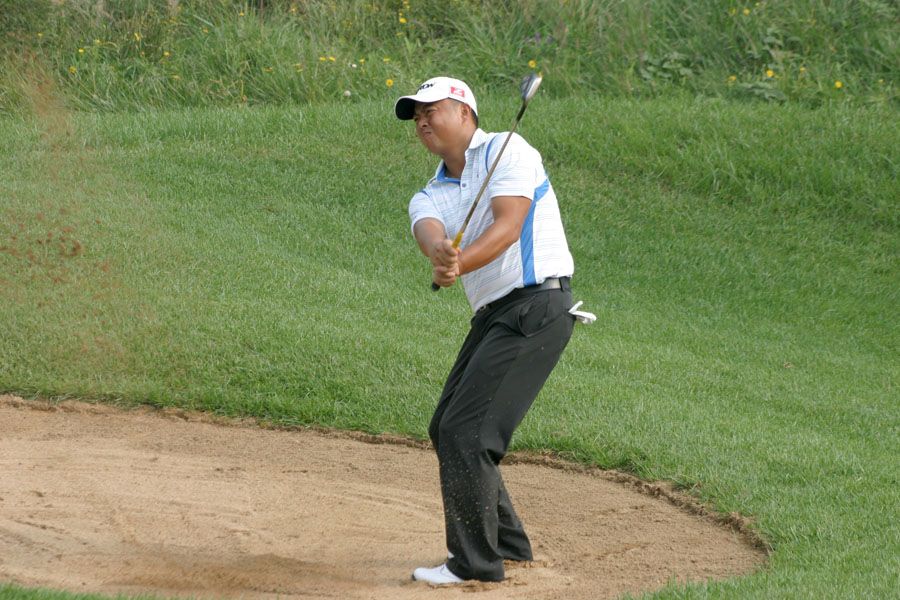 2013“精彩在沃”杯中国高尔夫职业-业余配对赛第1轮